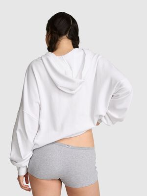 Campus Terry&trade; Lace-Up Tunic Hoodie