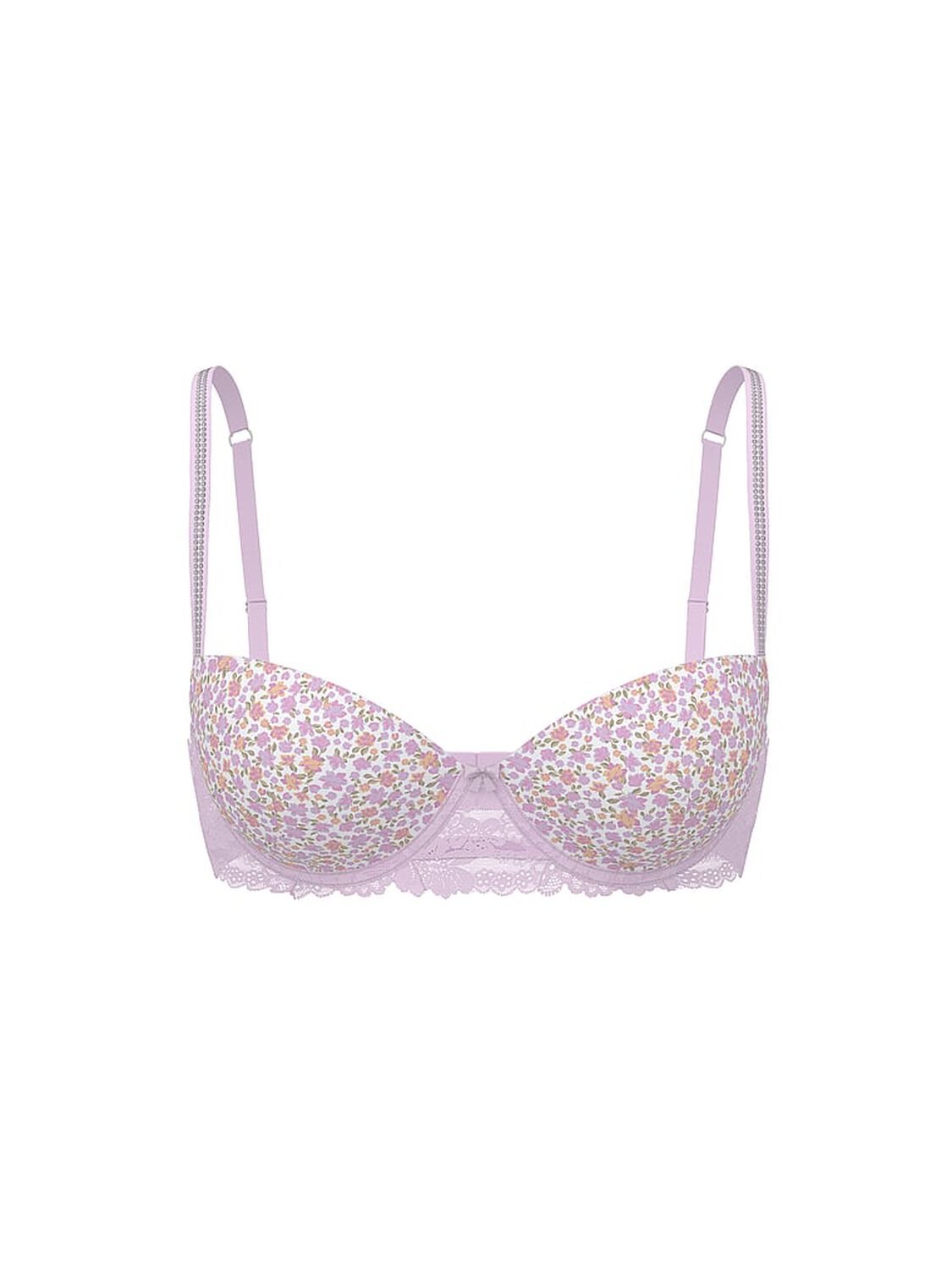 vs Pink Wink PINK Wink&trade; Push-Up Balconette Bra Multi Floral Print 3 of 3 