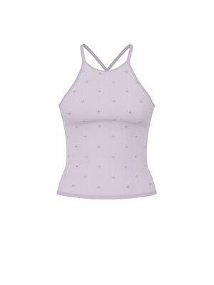 Soft Modal High-Neck Bra Tank