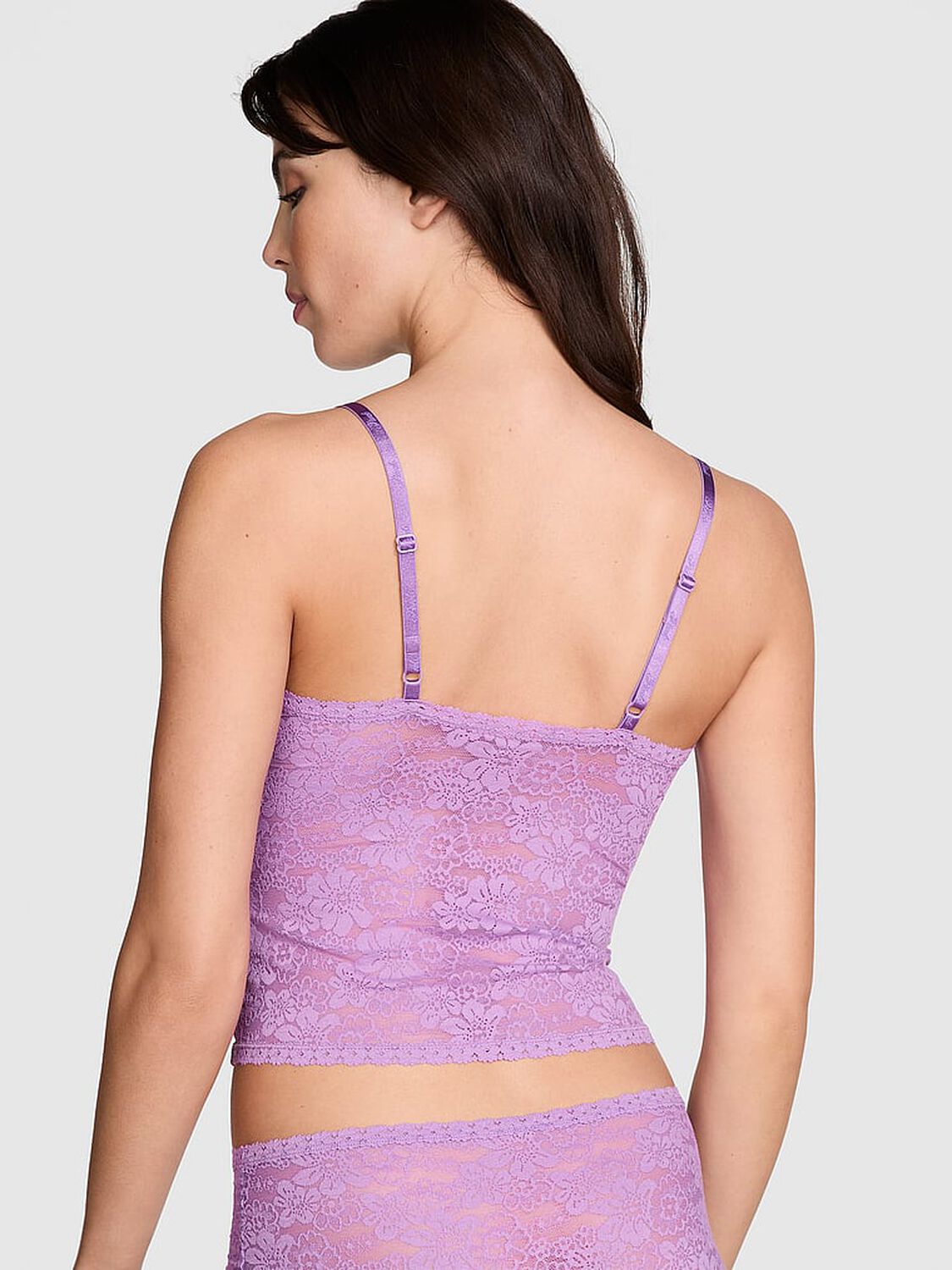vs Pink Pretty Perfect Tank Top Grape Taffy 2 of 3 