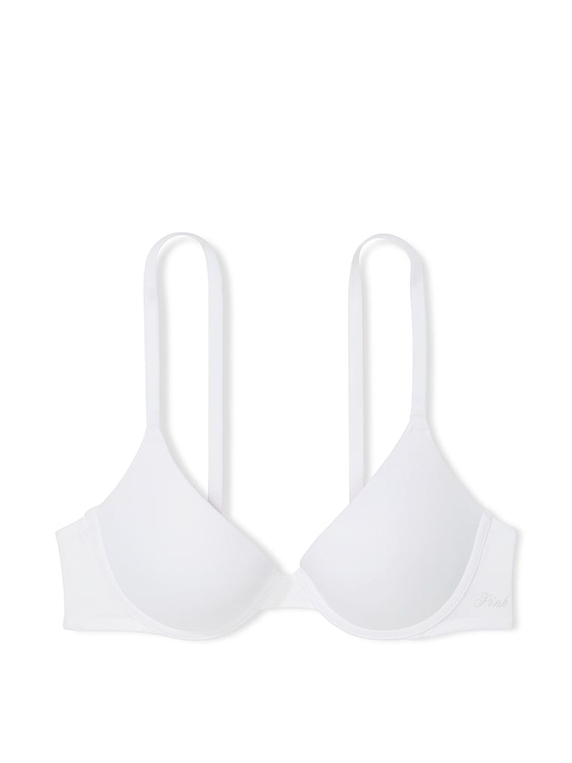 vs Pink Wear Everywhere Wear Everywhere Push-Up Bra Vs White 1 of 1 
