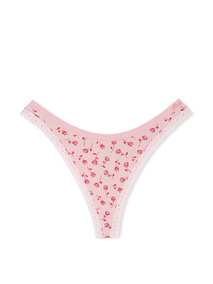 Seamless High-Leg Thong Panty