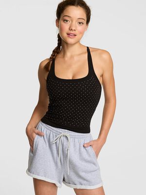 All-Day Cotton Square-Neck Bra Tank