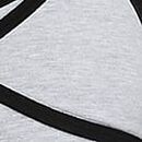 All-Day Cotton&trade; Double Up Scoop Bra, Heather Grey, swatch