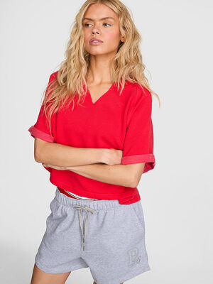 Campus Terry&trade; Short-Sleeve Crew Sweatshirt