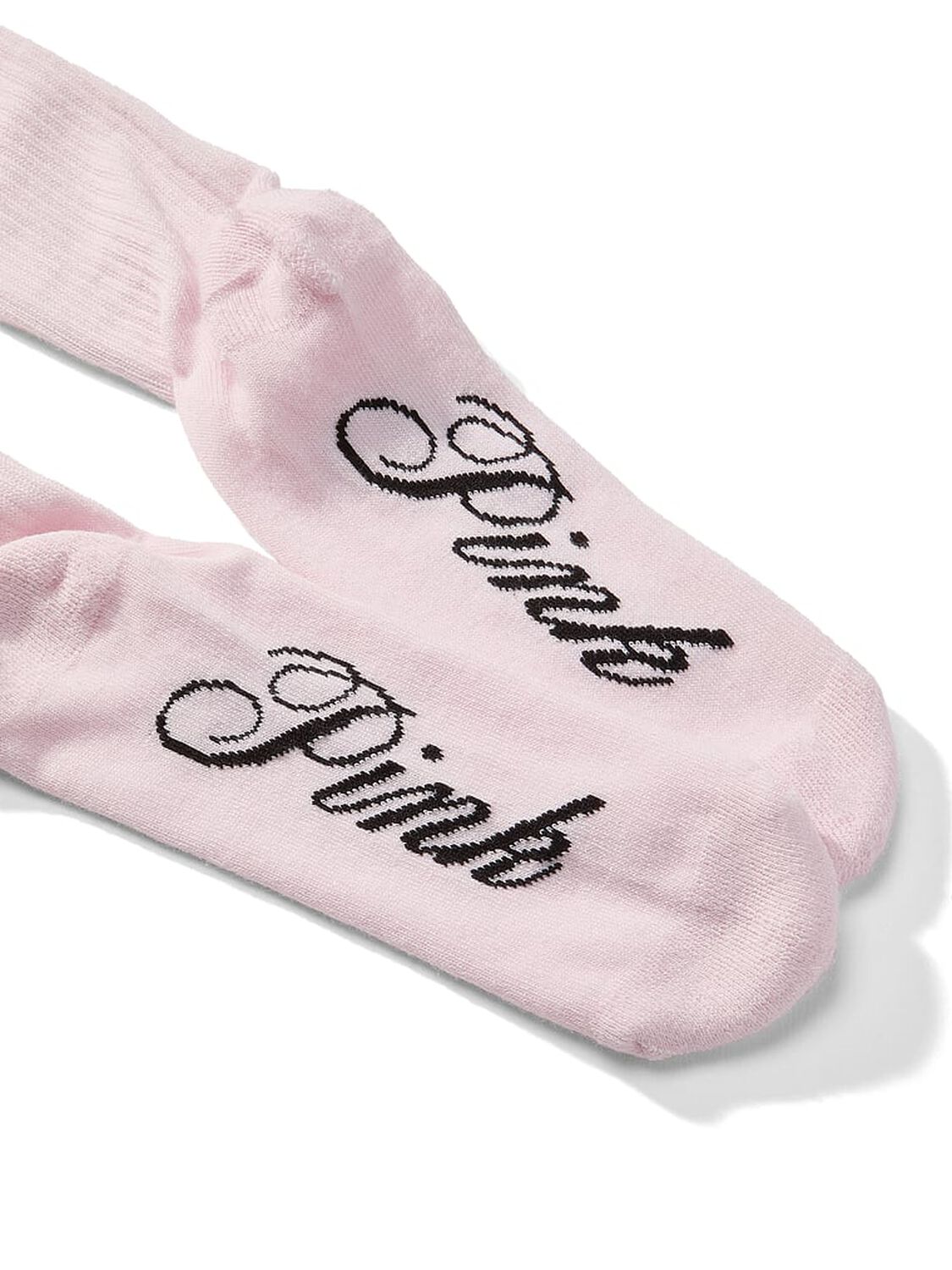 vs Pink 1-Pack Crew Socks Pink Tulip 2 of 2 