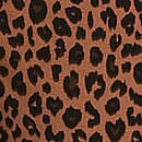 All-Day Cotton&trade; Foldover Wide-Leg Pants, Leopard, swatch