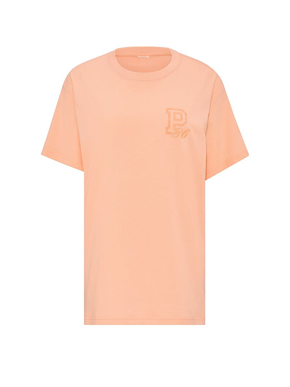 pink Pink Campus Cotton&trade; Tee Peach Tree 3 of 3 