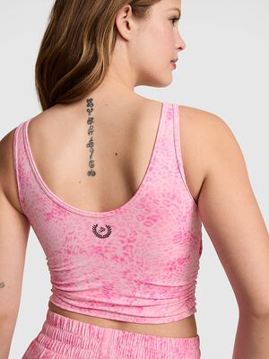 PINK Relay&trade; Ruched Wrap Bra Tank