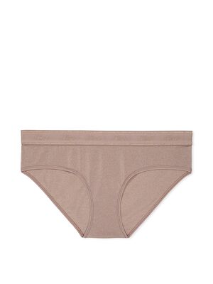 Logo Cotton Shimmer Hiphugger Panty