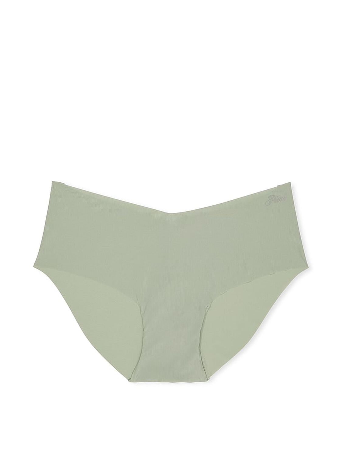 vs Pink No-Show Hiphugger Panty Green Garden 3 of 3 