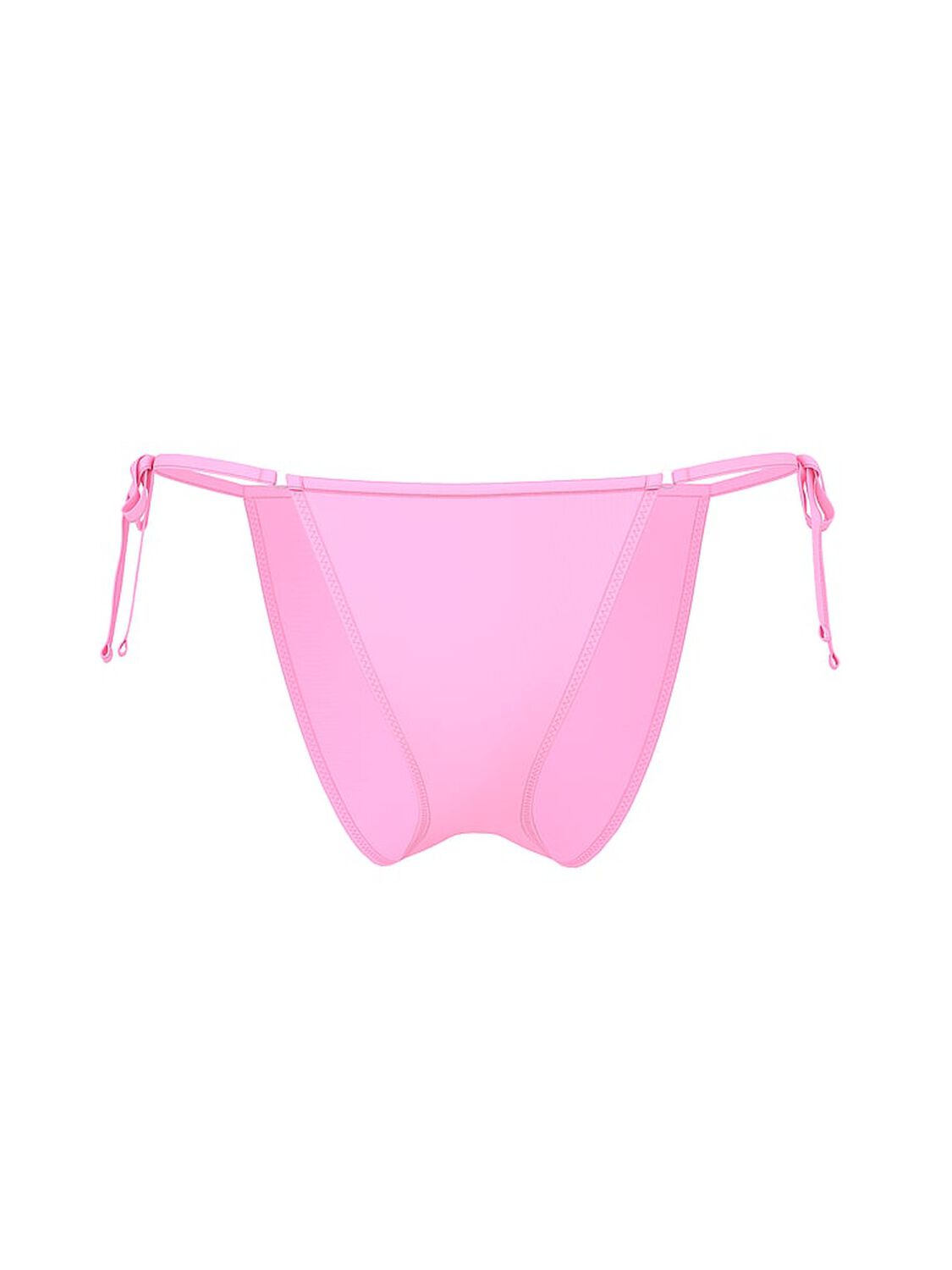 vs Pink Swim Side-Tie Cheeky Bikini Bottom Pink Lollipop 3 of 3 