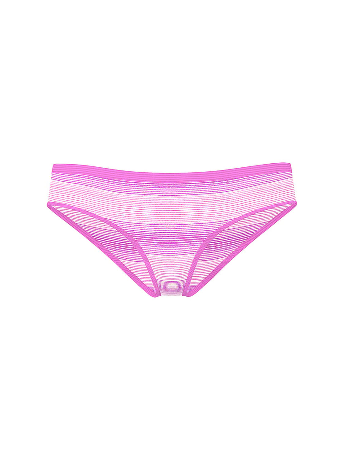 vs Pink Seamless Hiphugger Panty Pink Lollipop Ombre Stripes 3 of 3 