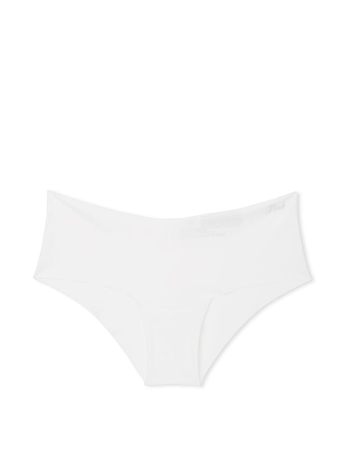 pink Pink No-Show Cheeky Panty Optic White 3 of 3 