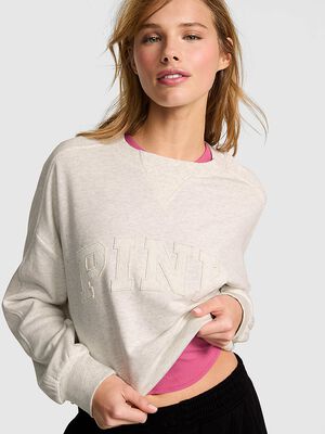 Campus Terry&trade; Raw-Cut Crew Sweatshirt