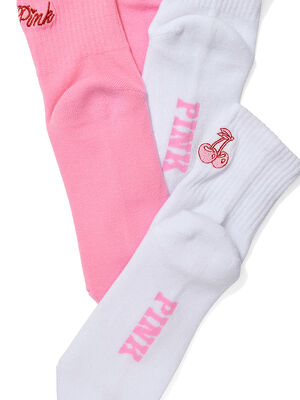 2-Pack Quarter Socks
