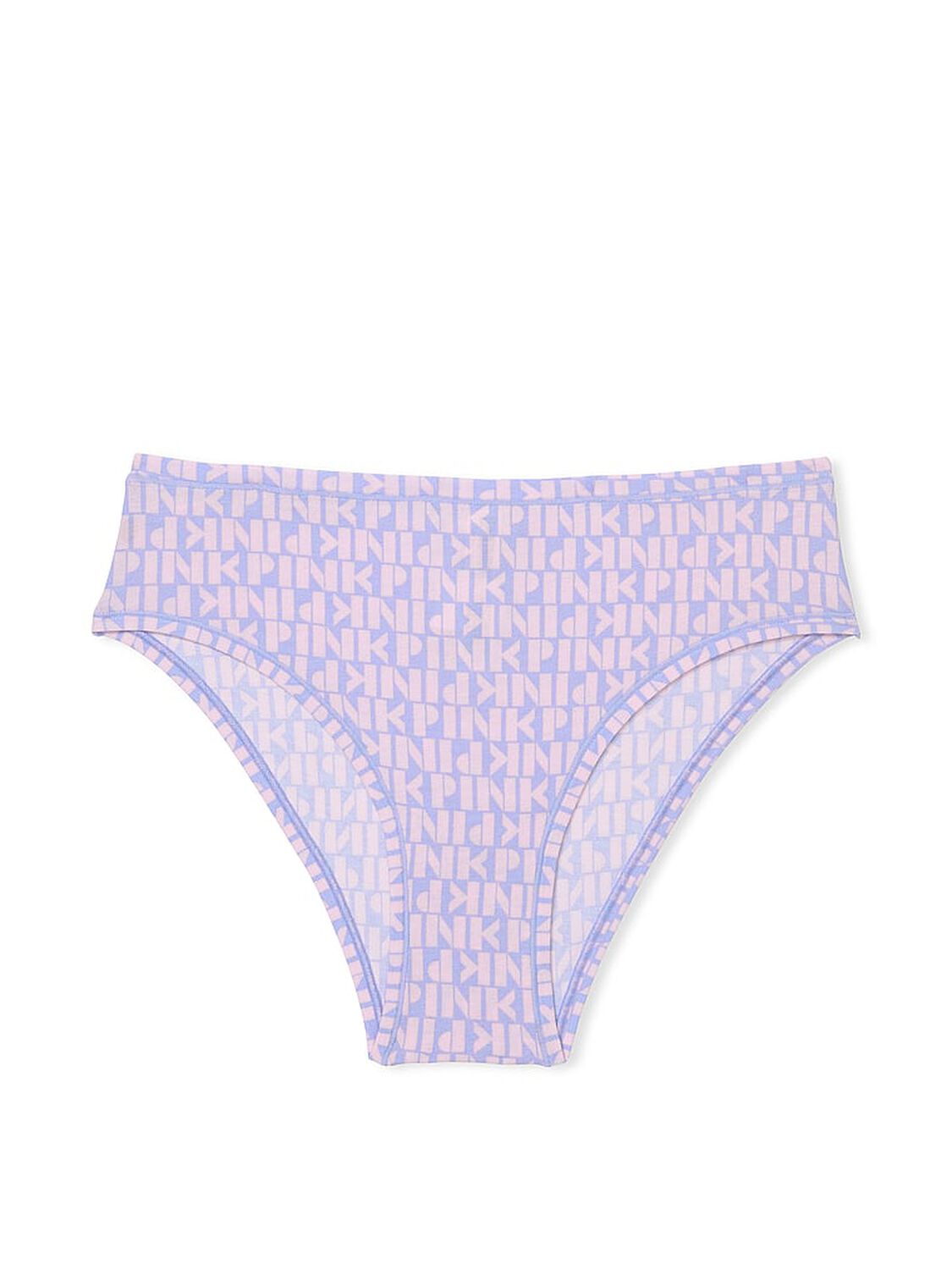 vs Pink Cotton Cheeky Panty Purple Cloud Pink Logo Print 3 of 3 