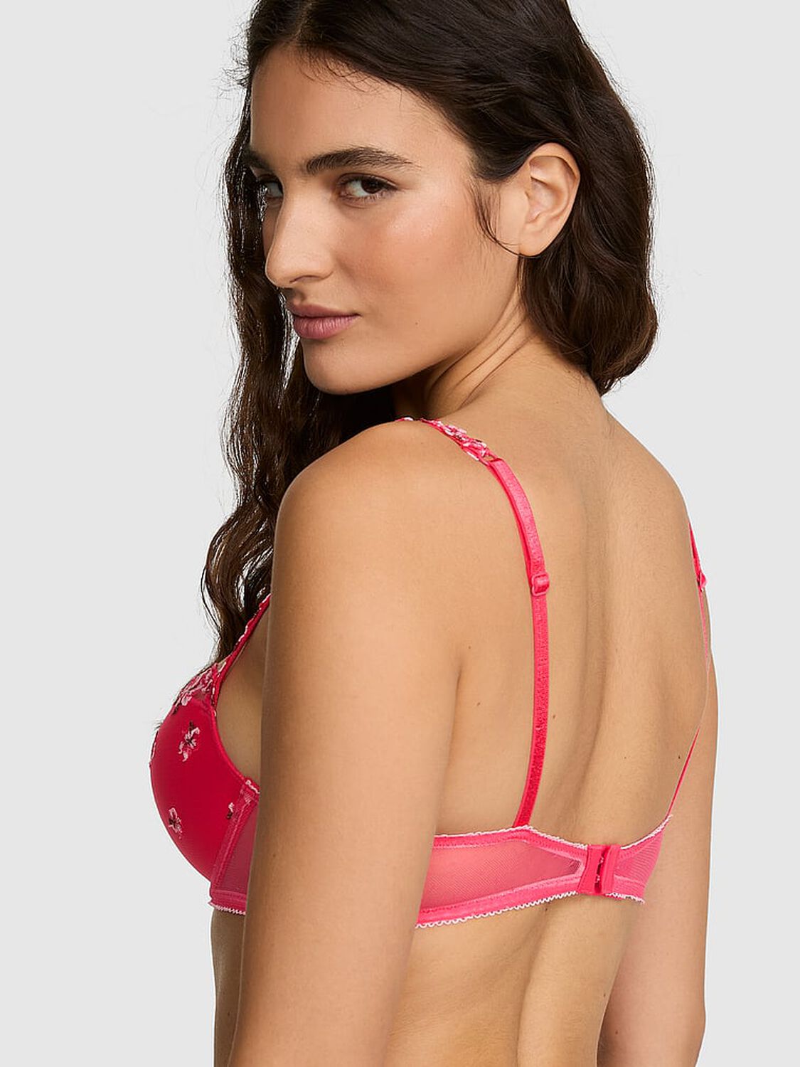 vs Pink Wink PINK Wink&trade; Push-Up Balconette Bra Candy Pink 2 of 2 