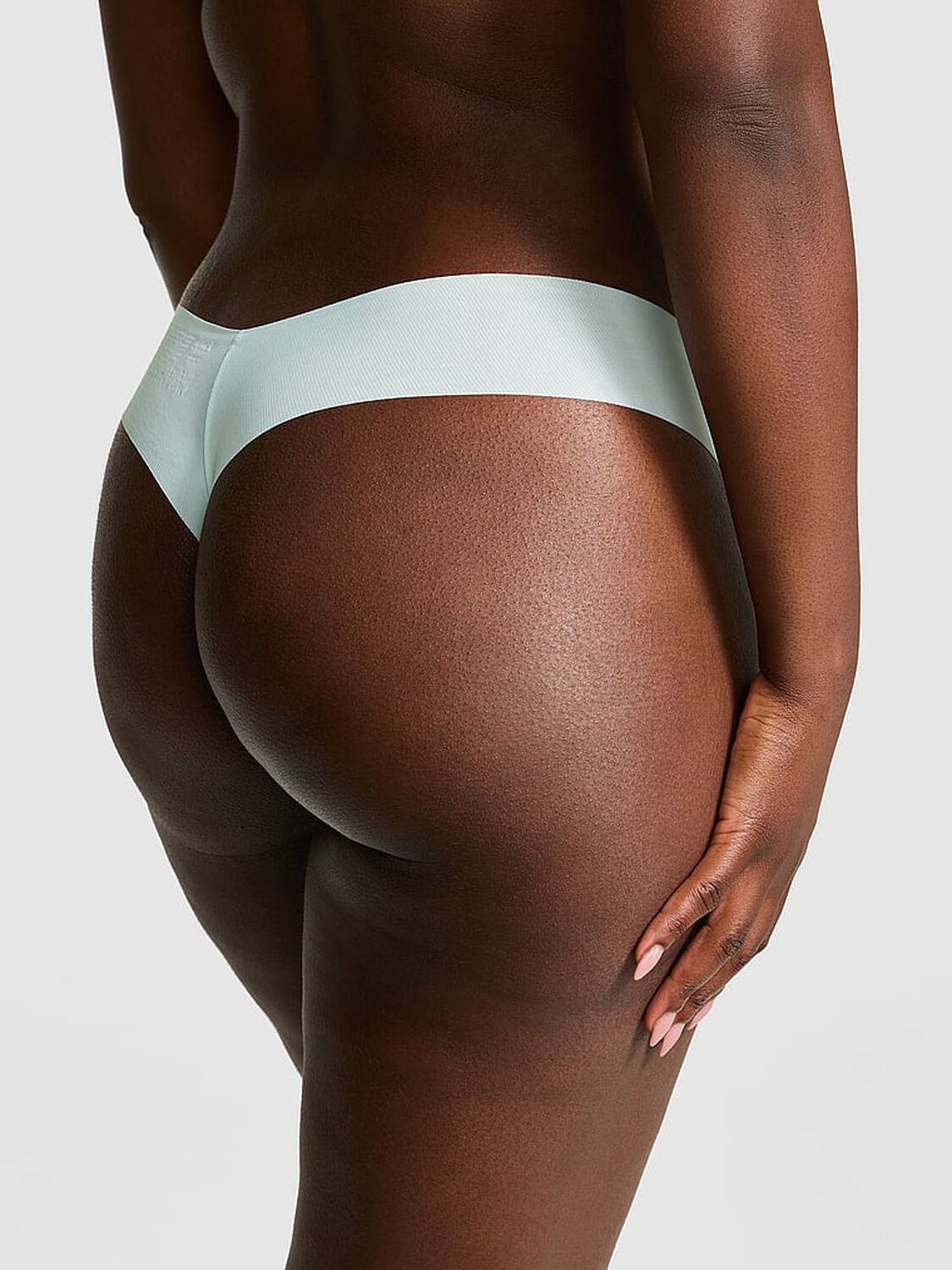 vs Pink No-Show Thong Panty Bliss 2 of 3 