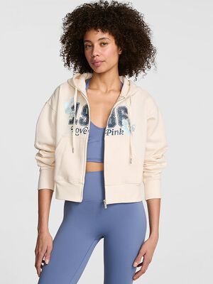 Campus Fleece&trade; Shrunken Full-Zip Hoodie
