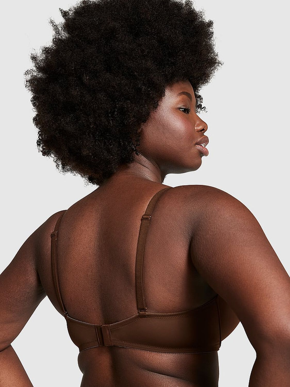 vs Pink Wear Everywhere Wear Everywhere Super Push-Up Bra Ganache 2 of 3 