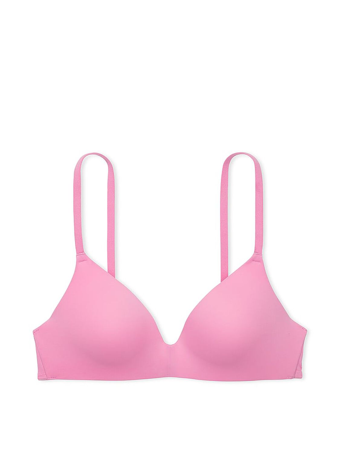 vs Pink Wear Everywhere Wear Everywhere Lightly Lined Wireless Bra Moonstone Pink 3 of 3 