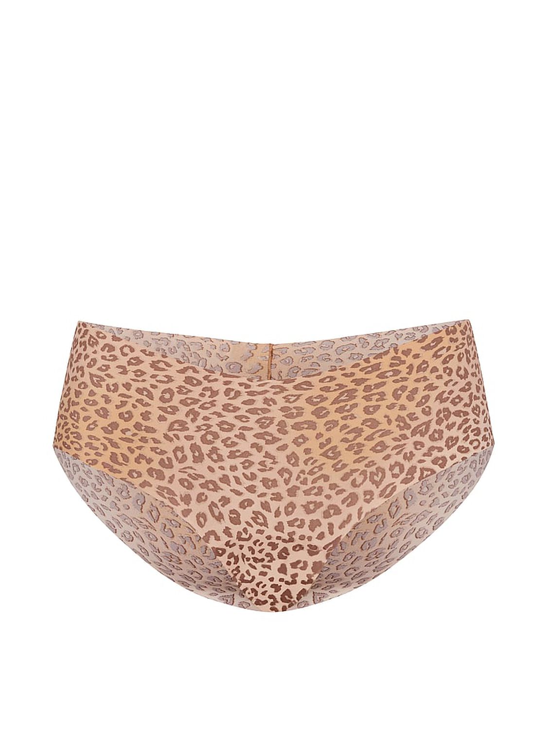 vs Pink No-Show Hiphugger Panty Light Brown Leopard Print 3 of 3 