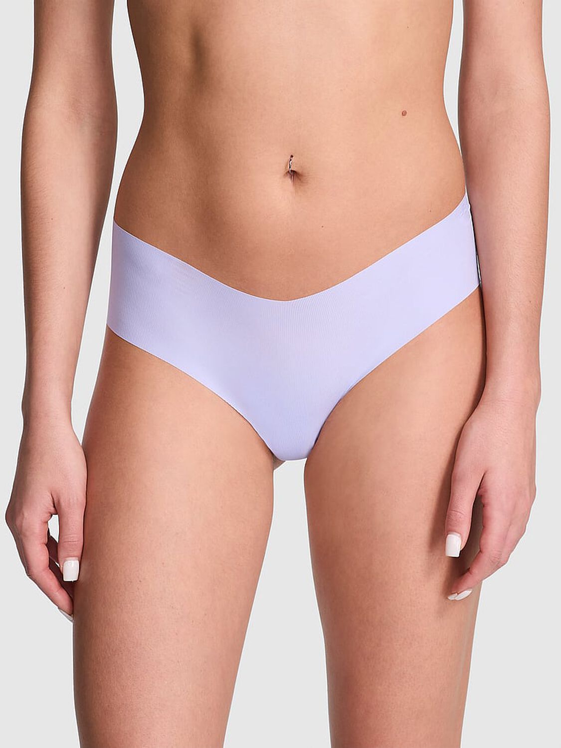 vs Pink No-Show Hiphugger Panty Purple Cloud 3 of 3 