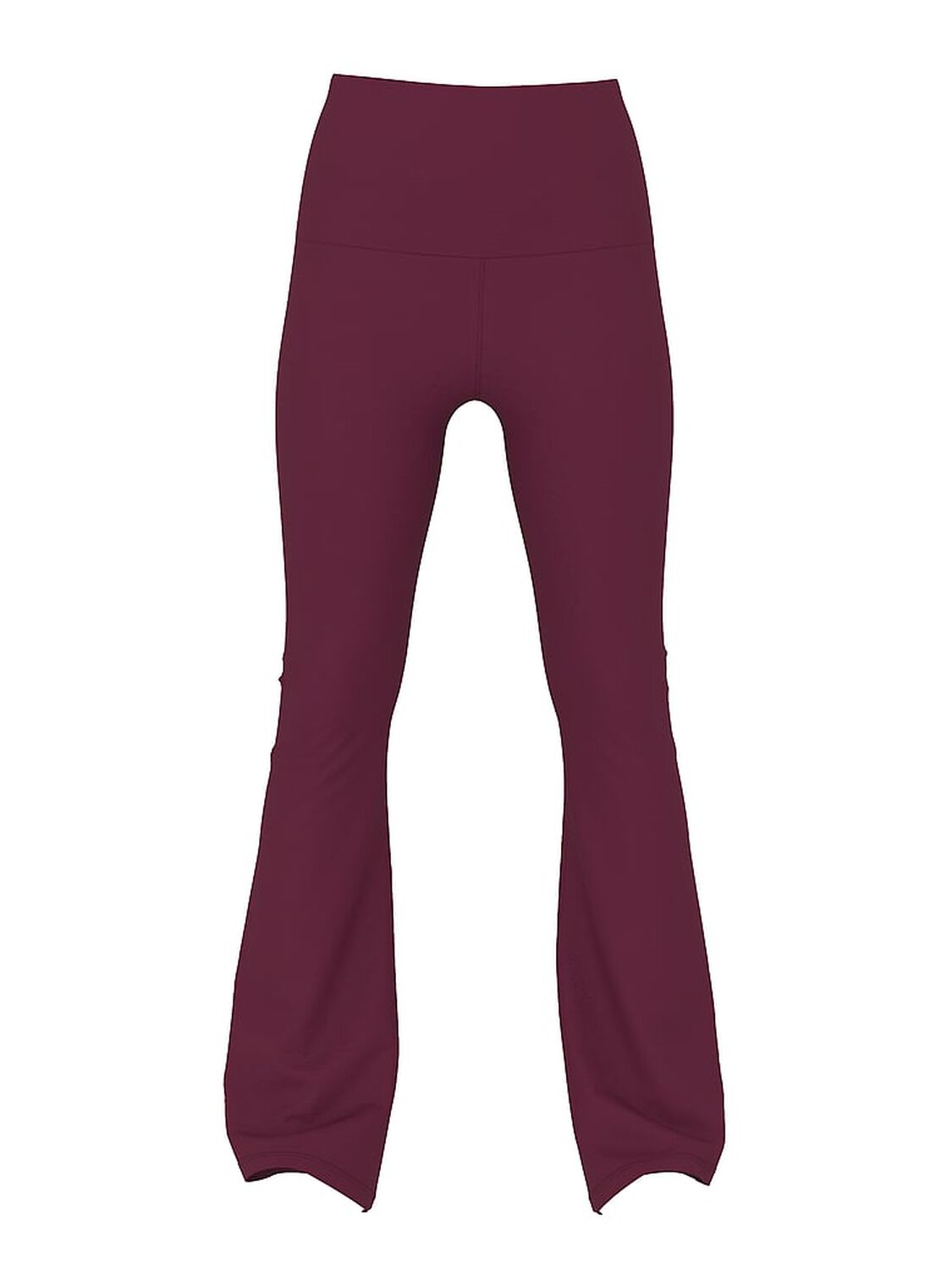 vs Pink All-Day Cotton Foldover Flare Leggings Wild Rose Glitter Bling 3 of 3 