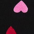 No-Show Hiphugger Panty, Black Heart, swatch