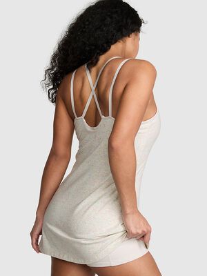 All-Day Cotton&trade; Strappy Dress