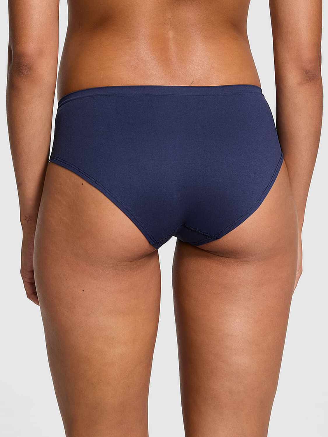 vs Pink Seamless Hiphugger Panty Midnight Navy 2 of 3 