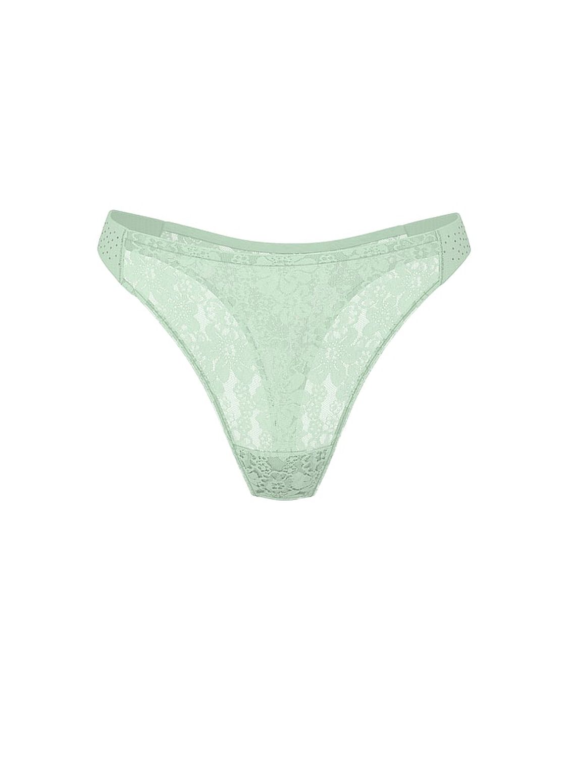 vs Pink Bling Lacie Logo Scoop Thong Mint 1 of 1 