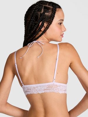 Wink Lace Halter Triangle Bralette