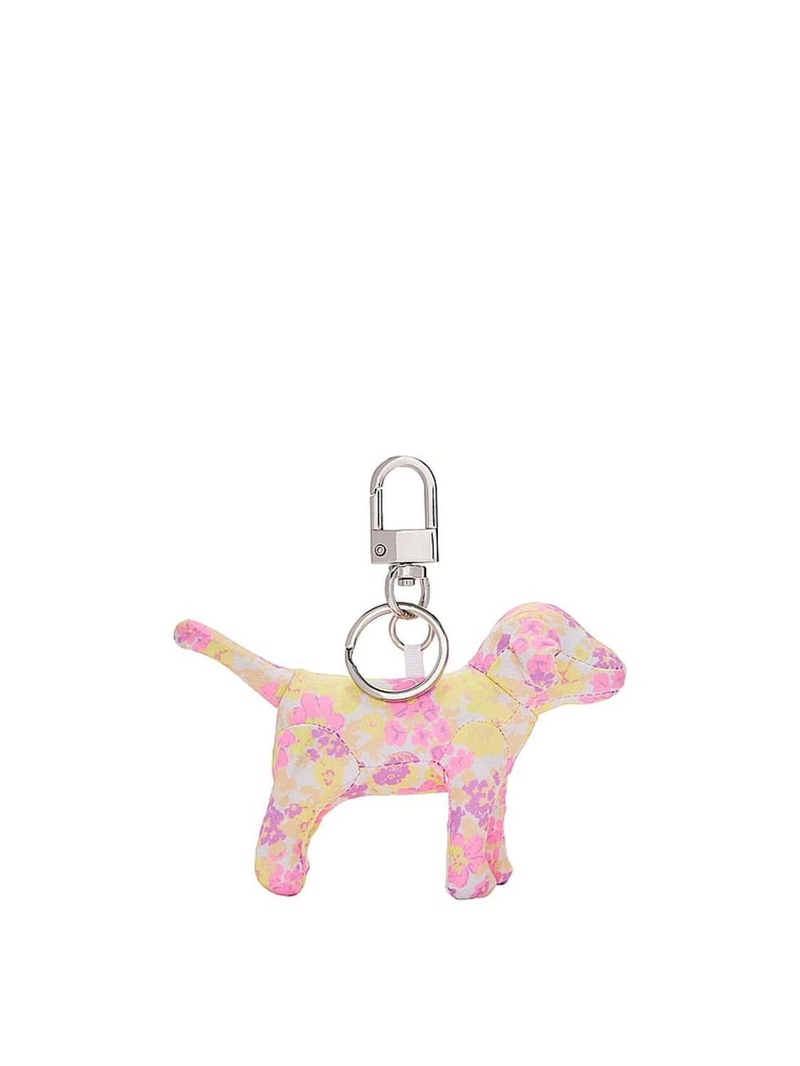vs Pink Micro Dog Keychain Charm Swim Floral 2 of 2 