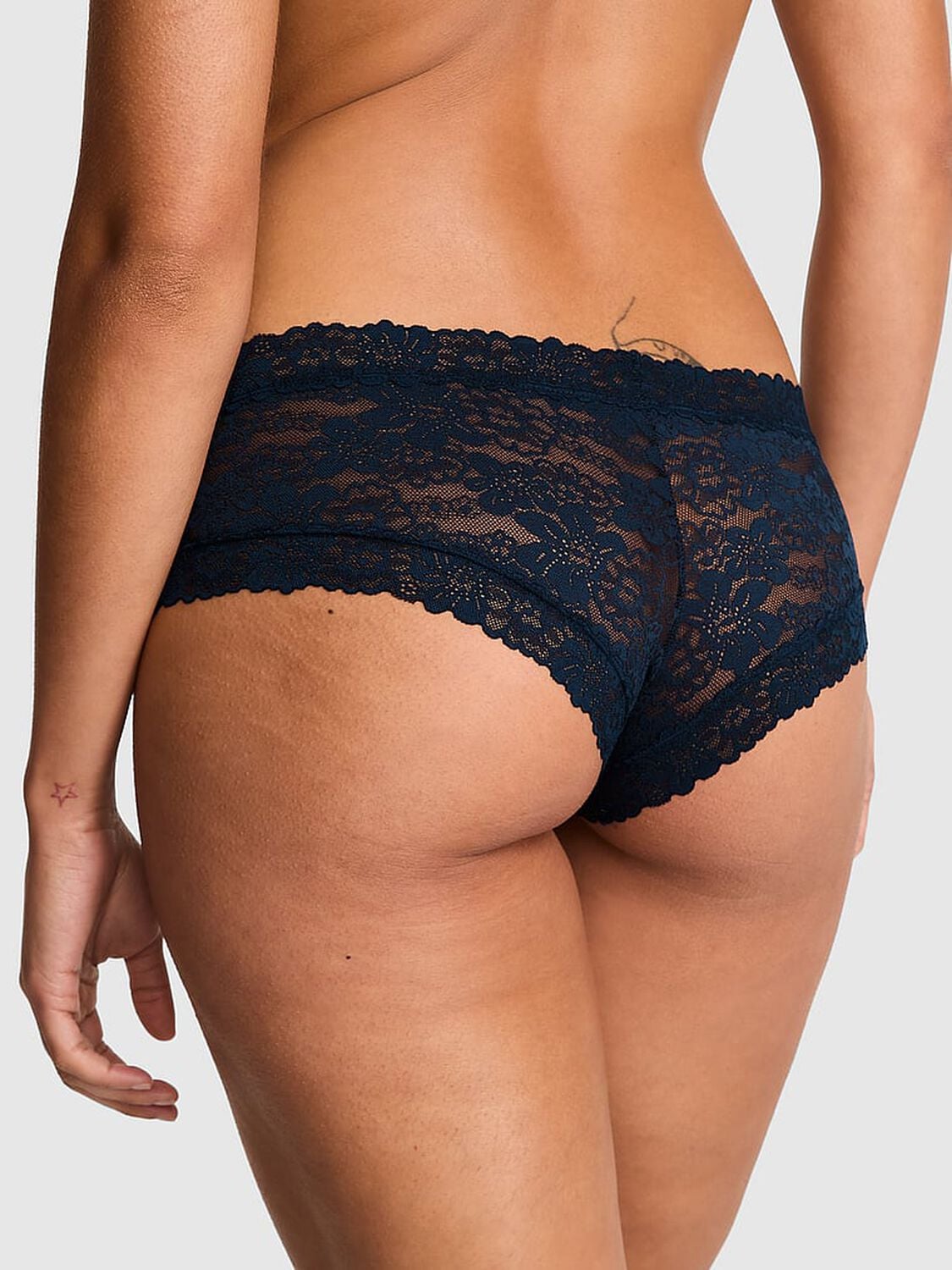 vs Pink Wink Cheeky Panty Noir Navy 2 of 3 