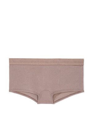 Logo Cotton Shimmer Boyshort Panty