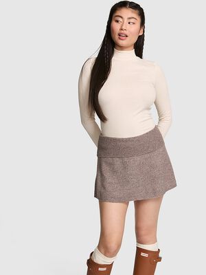 Foldover Sweater Skort