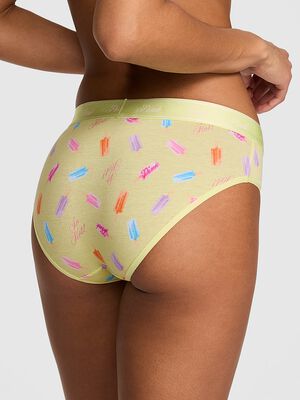 Logo Cotton Hiphugger Panty
