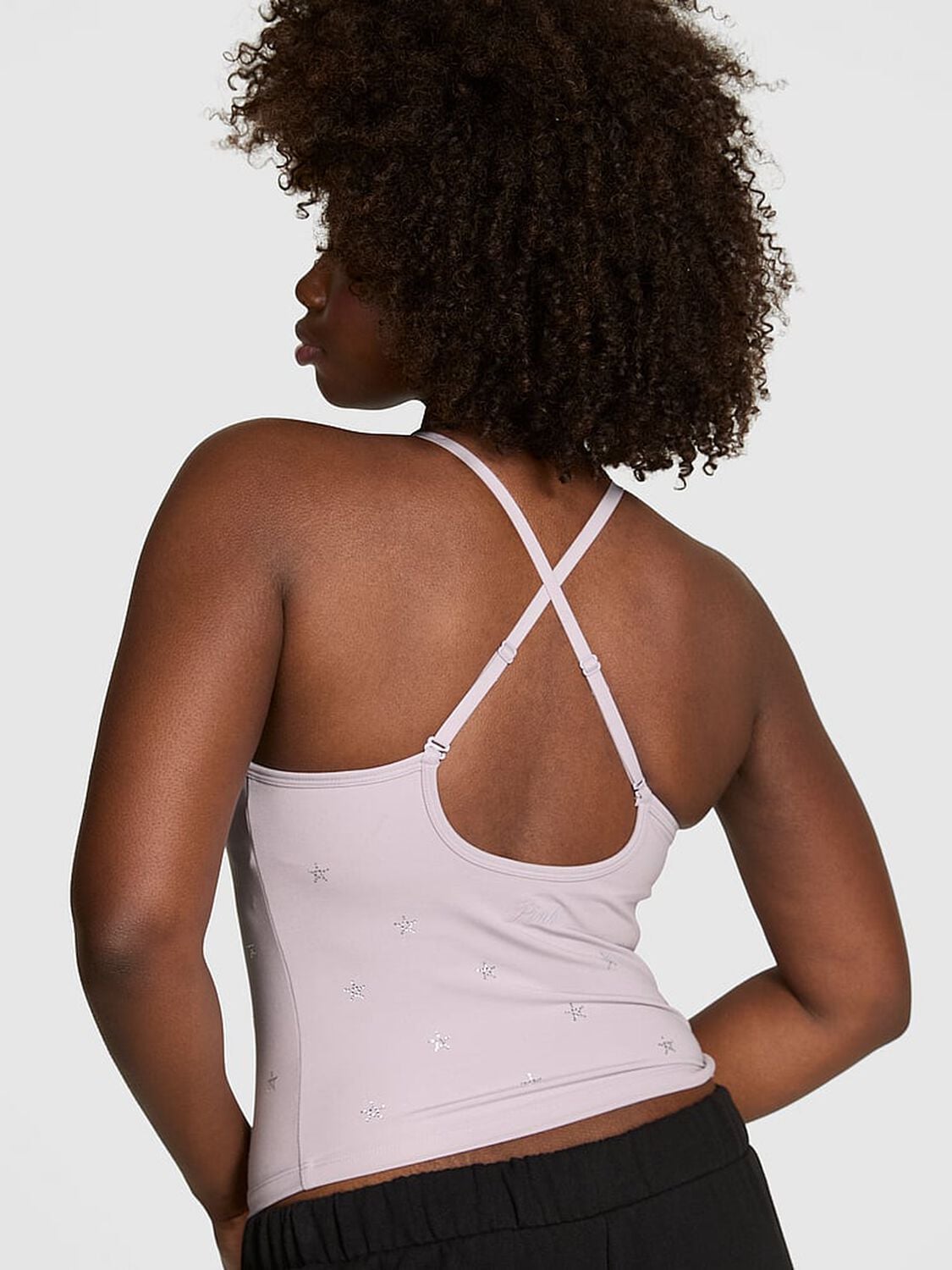 pink Pink Soft Modal High-Neck Bra Tank Spring Violet Soft Modal Shine Cyber Monday 2 of 2 