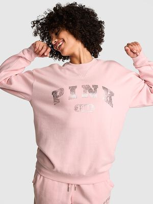 Ivy Fleece Oversized Crew Sweatshirt