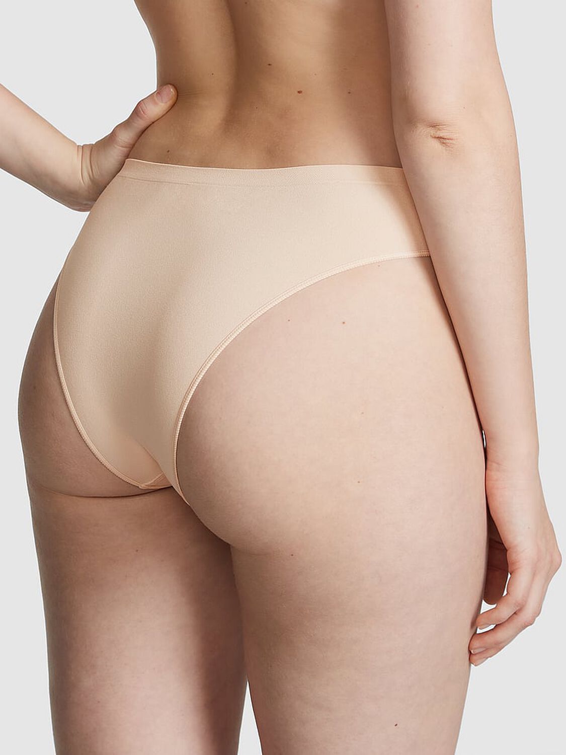 vs Pink Seamless Brazilian Panty Marzipan 2 of 3 