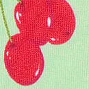 Buttercup Bikini Top, Cherry Hearts, swatch