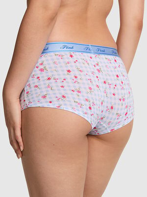 Logo Cotton Boyshort Panty