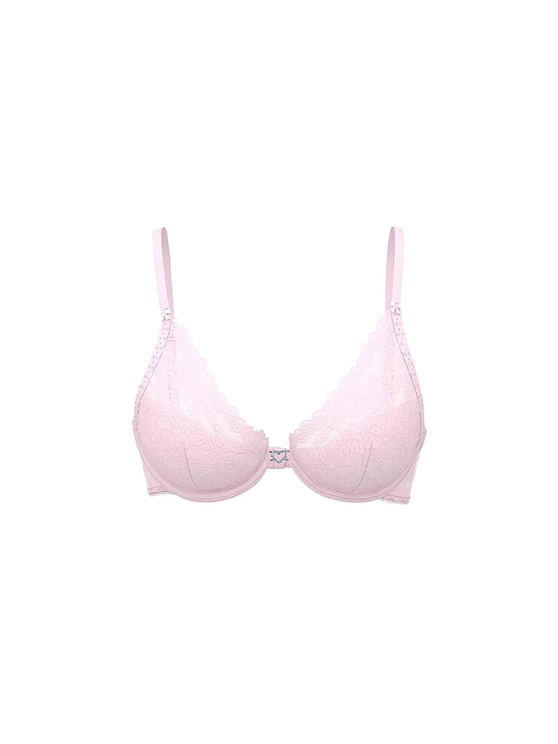 pink Pink Wink Wink Lightly Lined Plunge Bra Pink Tulip 3 of 3 