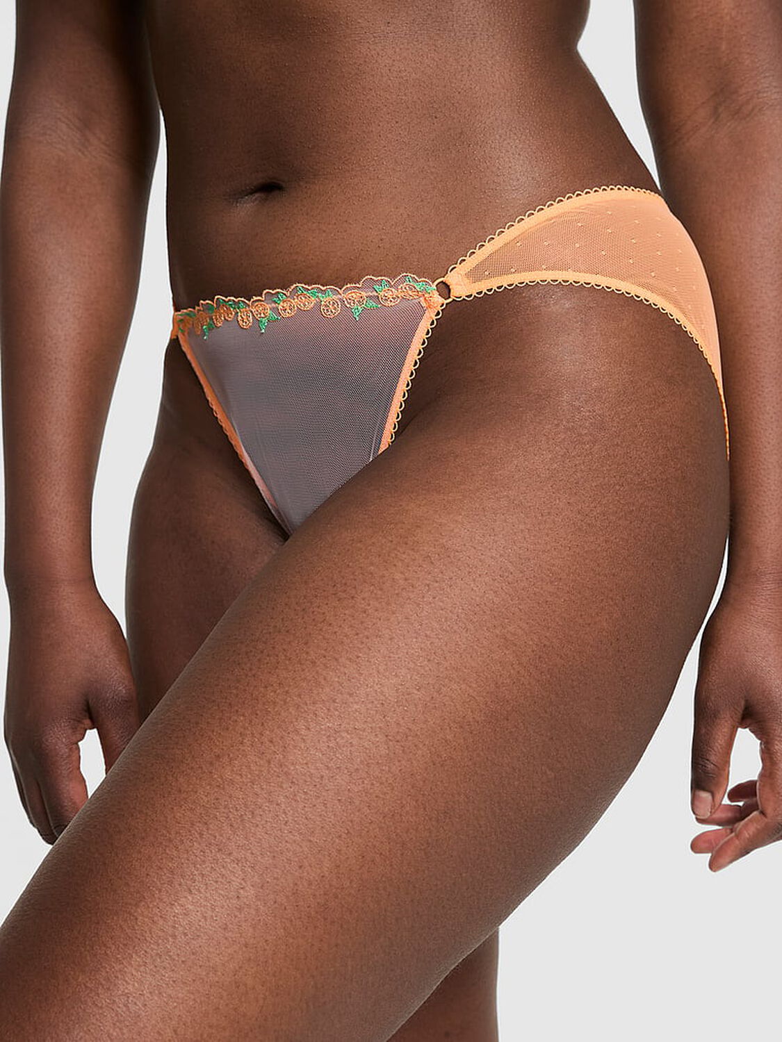 vs Pink Wink Low-Rise Cheeky Panty Angel Pink And Vitamin C 3 of 4 