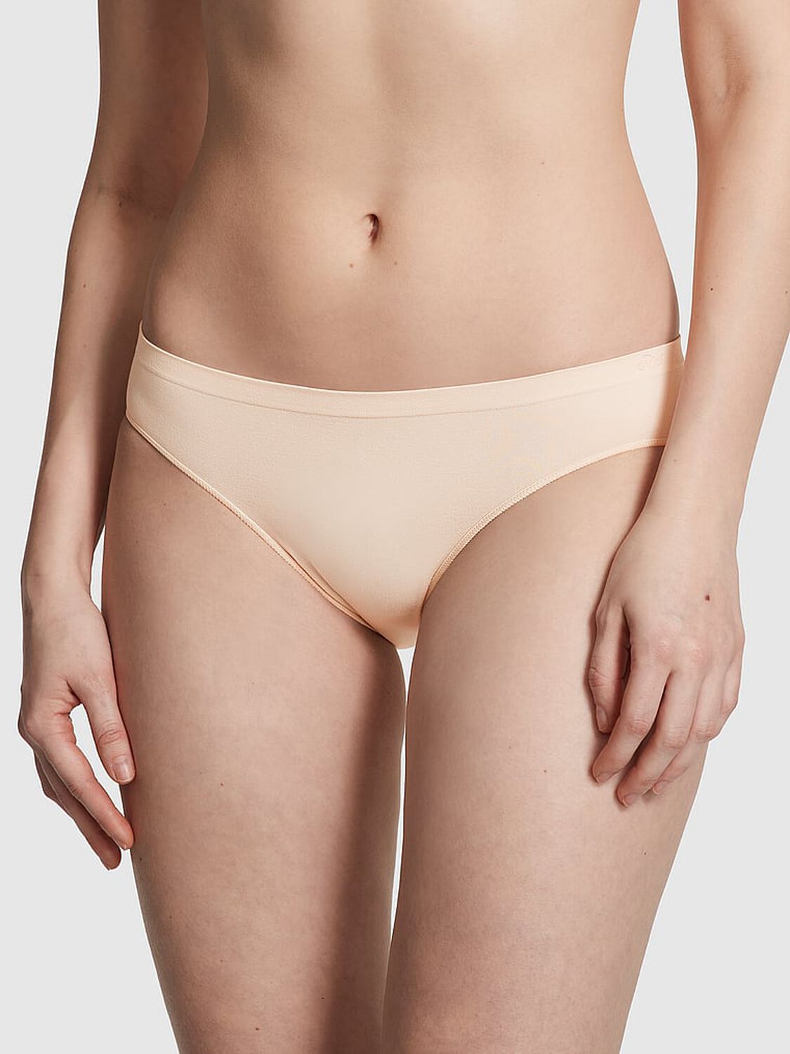 vs Pink Seamless Bikini Panty Marzipan 1 of 3 