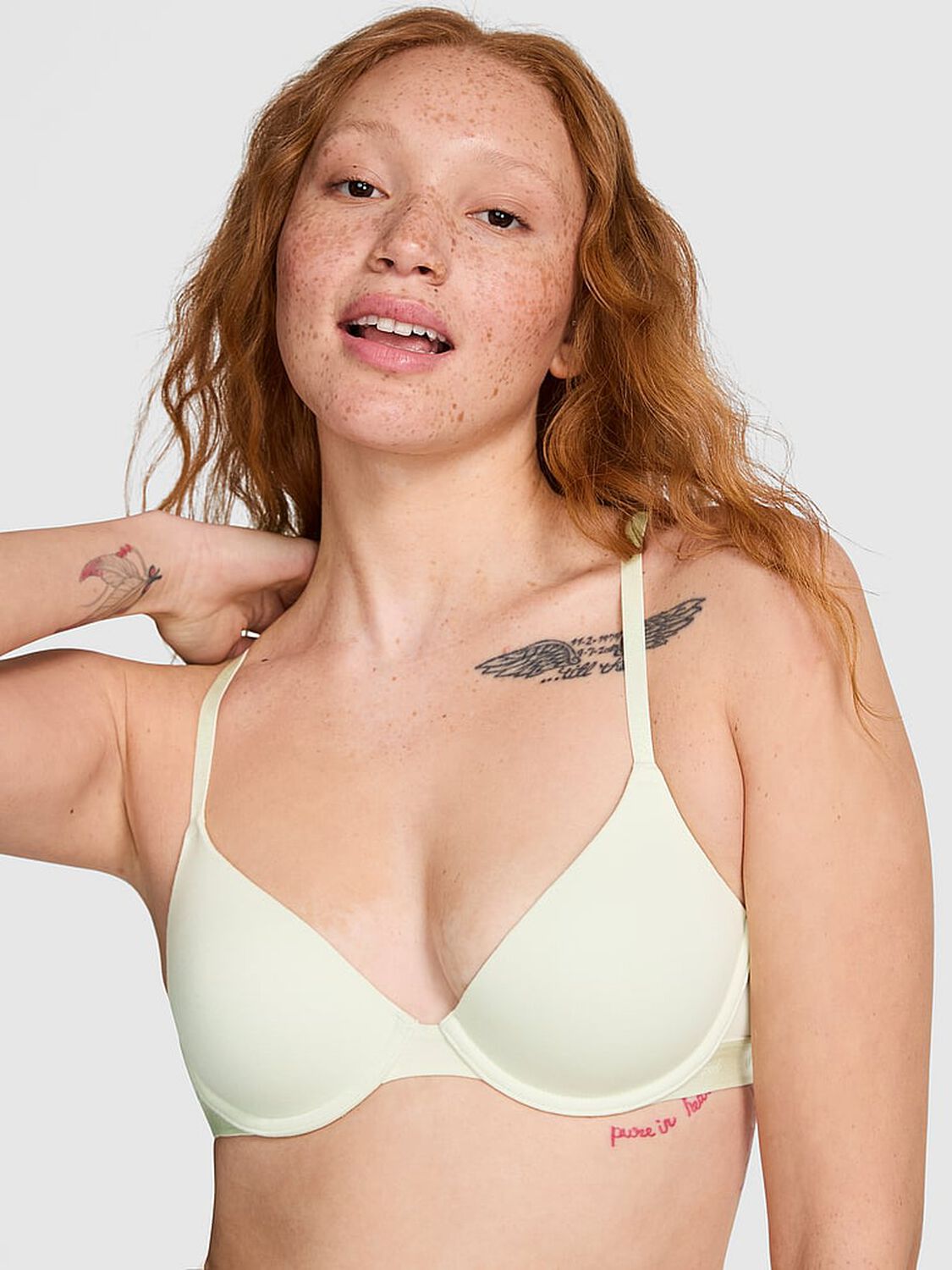 vs Pink Wear Everywhere Wear Everywhere Lightly Lined T-Shirt Bra 1 of 2 