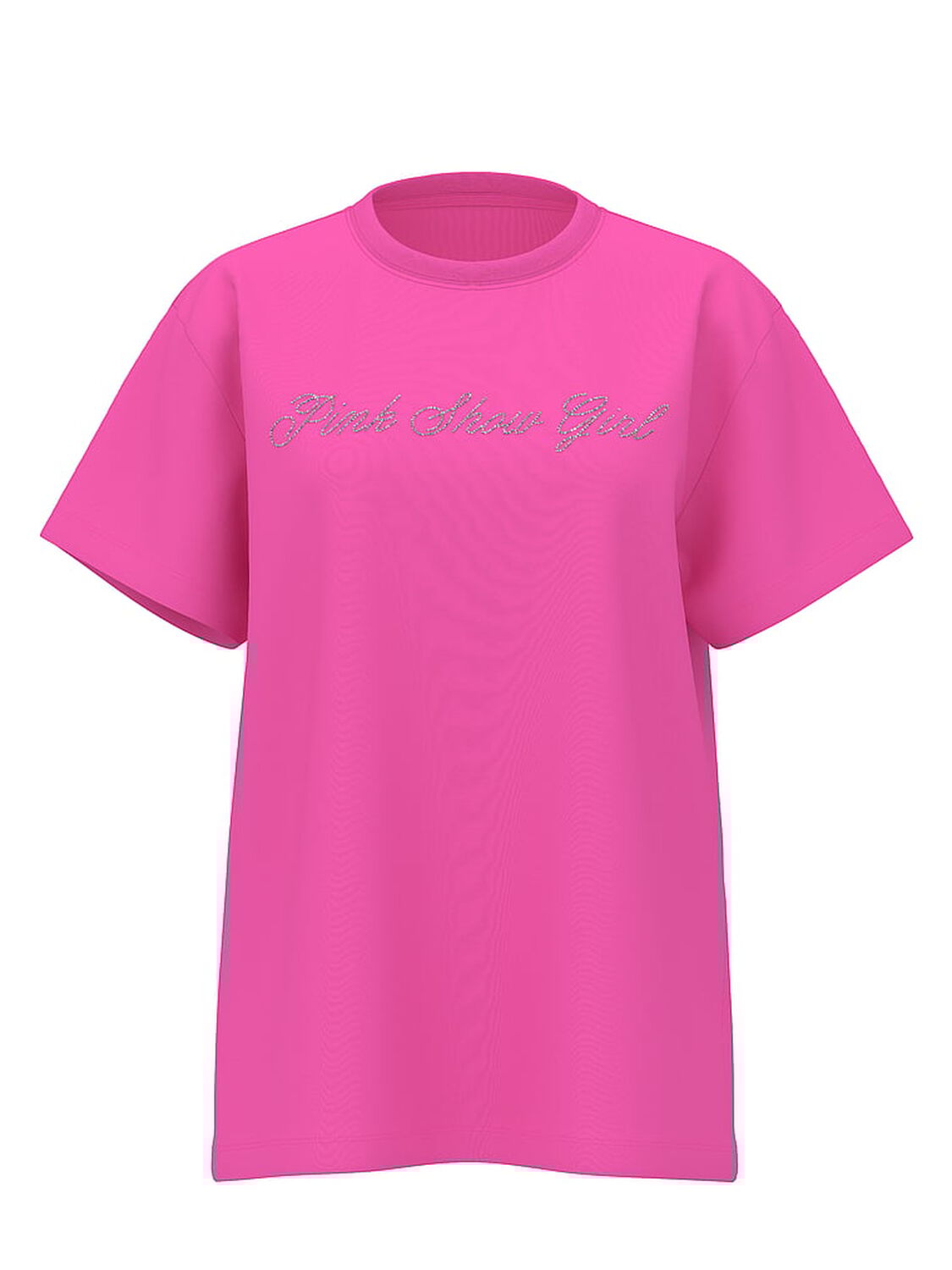 vs Pink Campus Cotton Tee Pink Gossip 3 of 4 