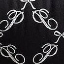 Wear Everywhere Push-Up Bra, Black Script Bow Print Shine, swatch